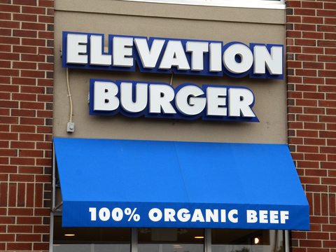 Elevation Burger store front