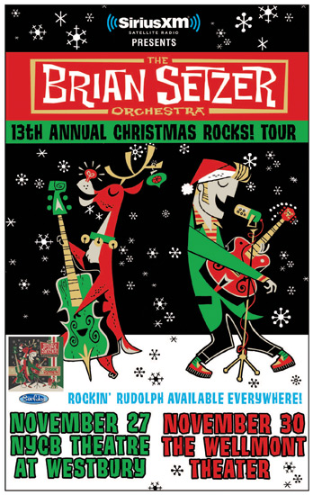 Brian Setzer Gets Ready to Rock the Wellmont