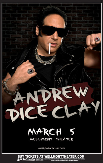 Andrew Dice Clay Returns to the Wellmont