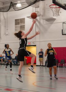 Ellie Kennedy Goes In for the Lay-Up // Photo Courtesy of Scott Kennedy 