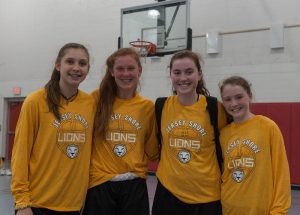 From Left to Right: Grace Mundt, Bridget Mikolajczyk, Ellie Kennedy, and Grace Colucci // Photo Courtesy of Scott Kennedy 