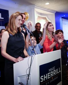 Mikie Sherrill On Election Night // Photo Courtesy of Mikie Sherrill For Congress