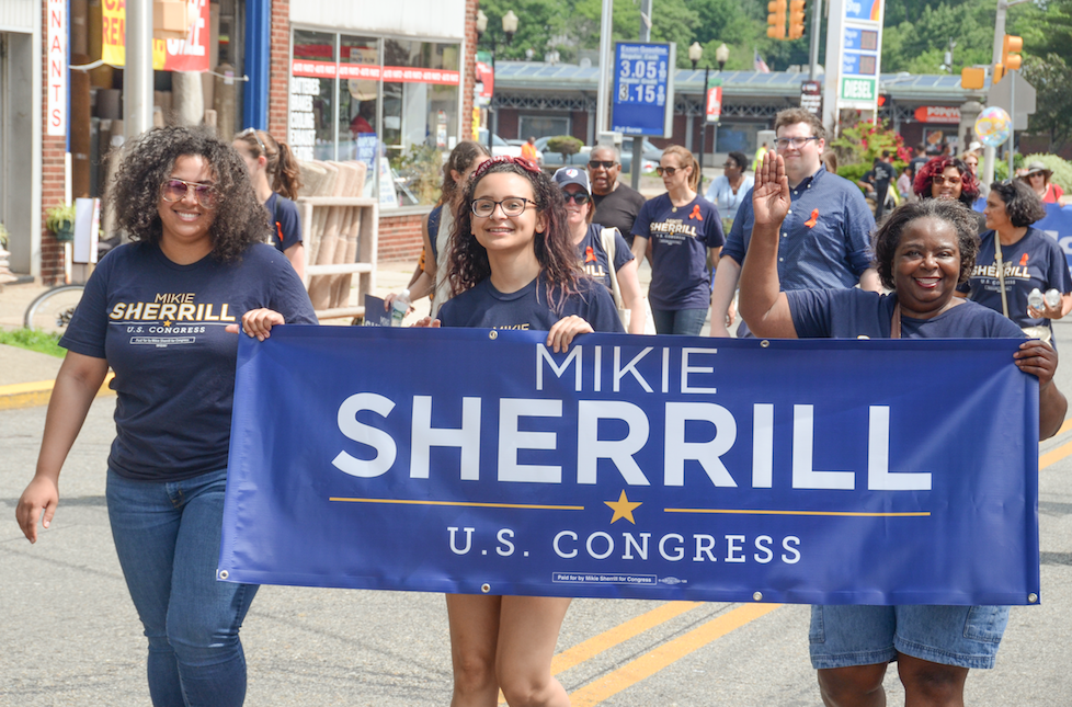 Team Mikie Sherrill was Represented in the 2018 Montclair African-American Heritage Parade // Photo By Raymond Hagans